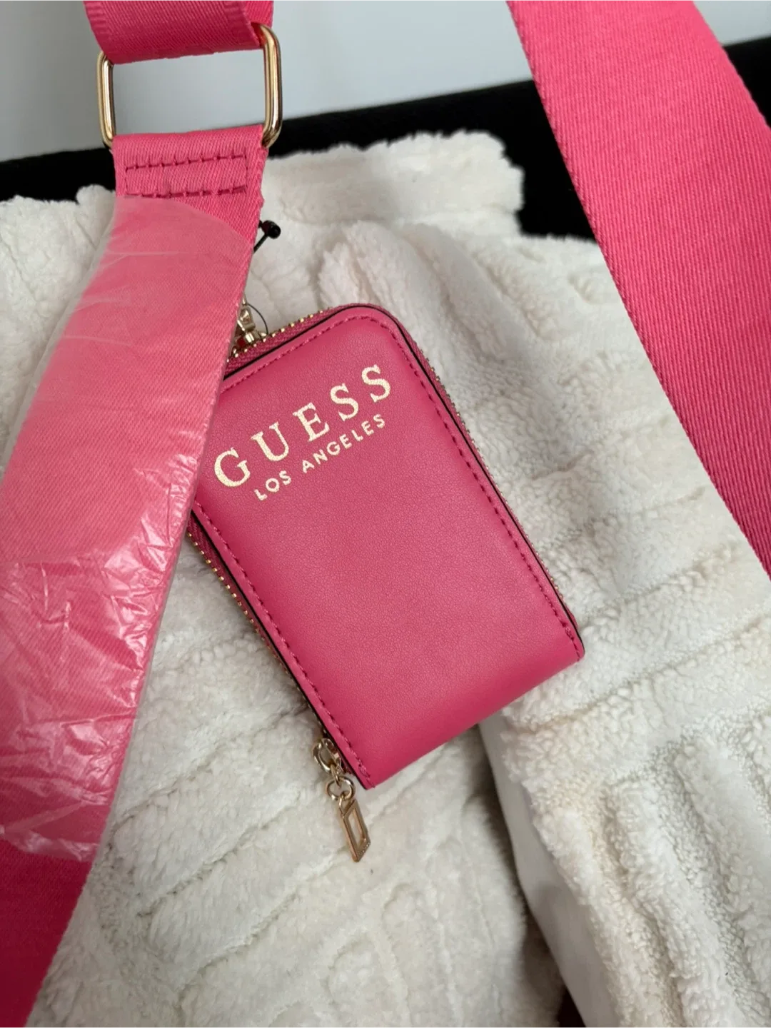 Tommy and Guess Pink Crossbody Bag image indicator(6)