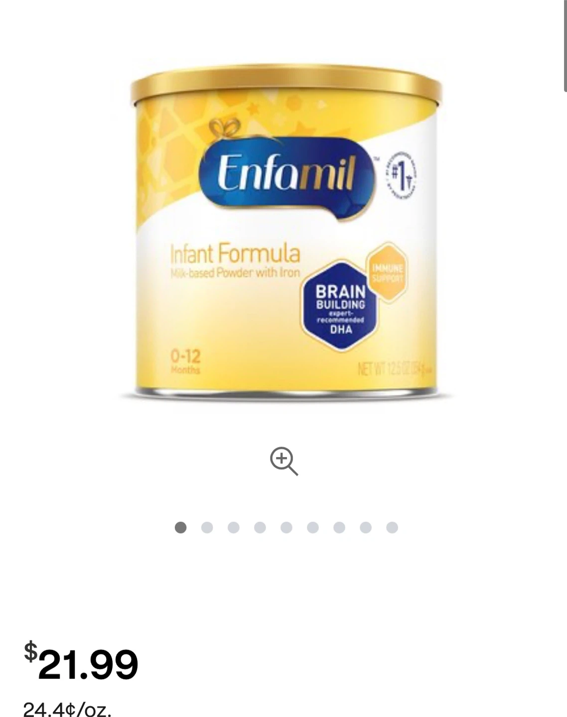 Enfamil Infant Formula - 12.5oz Can - photo 2