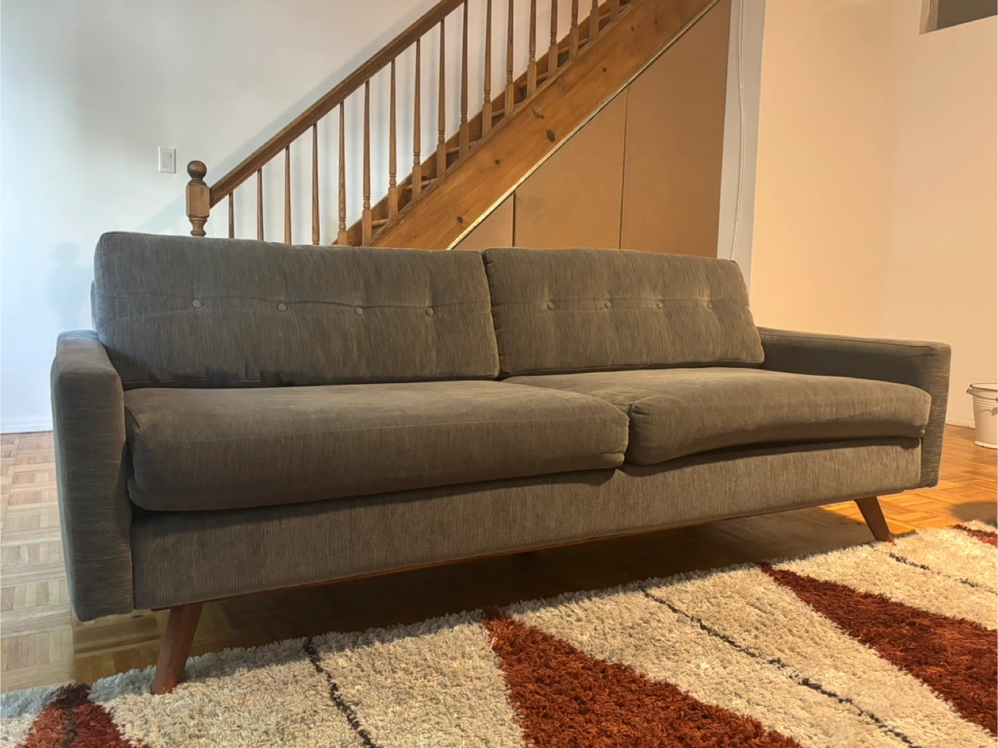 Joybird Bentley Sofa in Pewter - photo 2