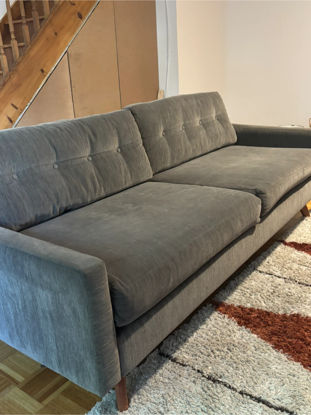 Joybird Bentley Sofa in Pewter - photo 3
