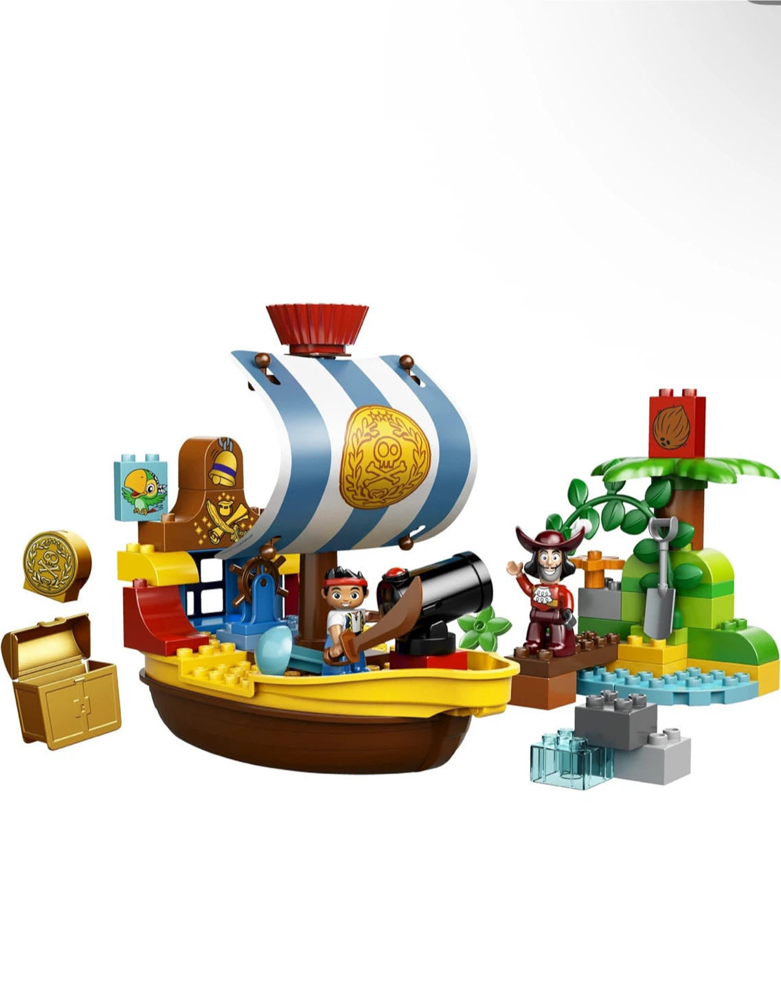 LEGO DUPLO Jake Pirate Ship Bucky Set