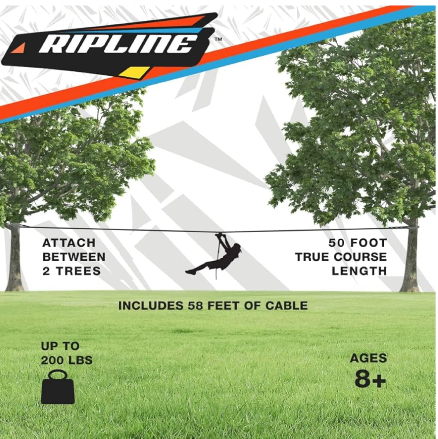 New Ripline Ninja Zipline Kit 50 ft - photo 3