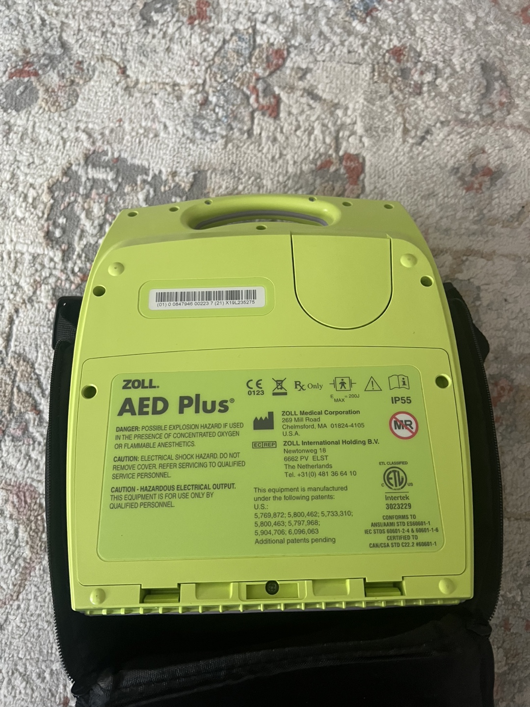 ZOLL AED Plus Defibrillator with Case - photo 3