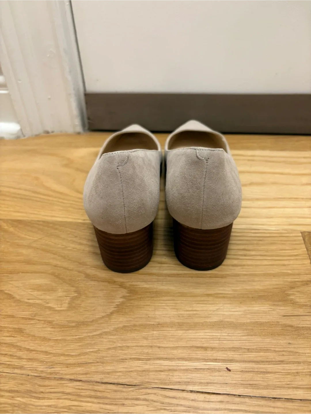 Sole Society Beige Suede Heels image indicator(2)