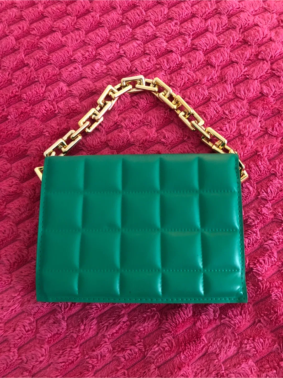Green Quilted Chain Bag image indicator(2)