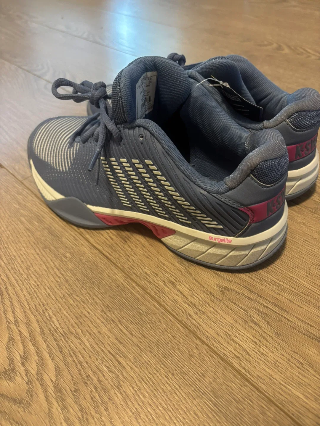 K-Swiss Women's Size 8 Tennis Shoes - Blue image indicator(6)