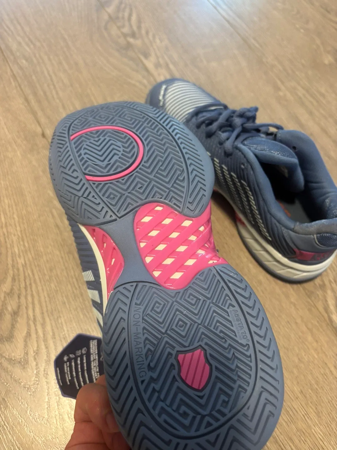 K-Swiss Women's Size 8 Tennis Shoes - Blue image indicator(4)