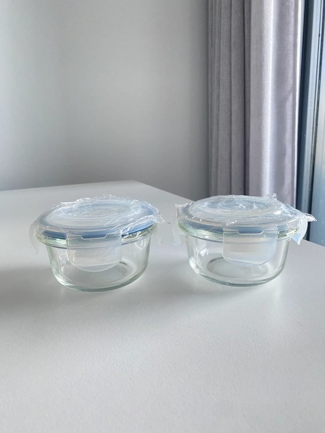 Brand NEW 100% Leak Proof Thick Glass Containers - Pack of 2 thumbnail