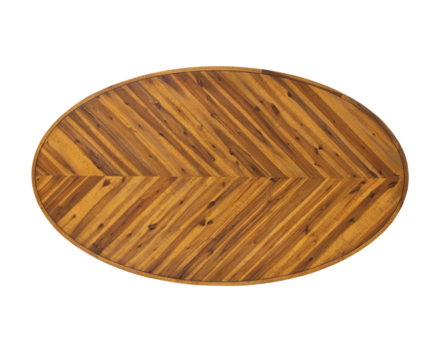 Oval Wood Dining Table - photo 2