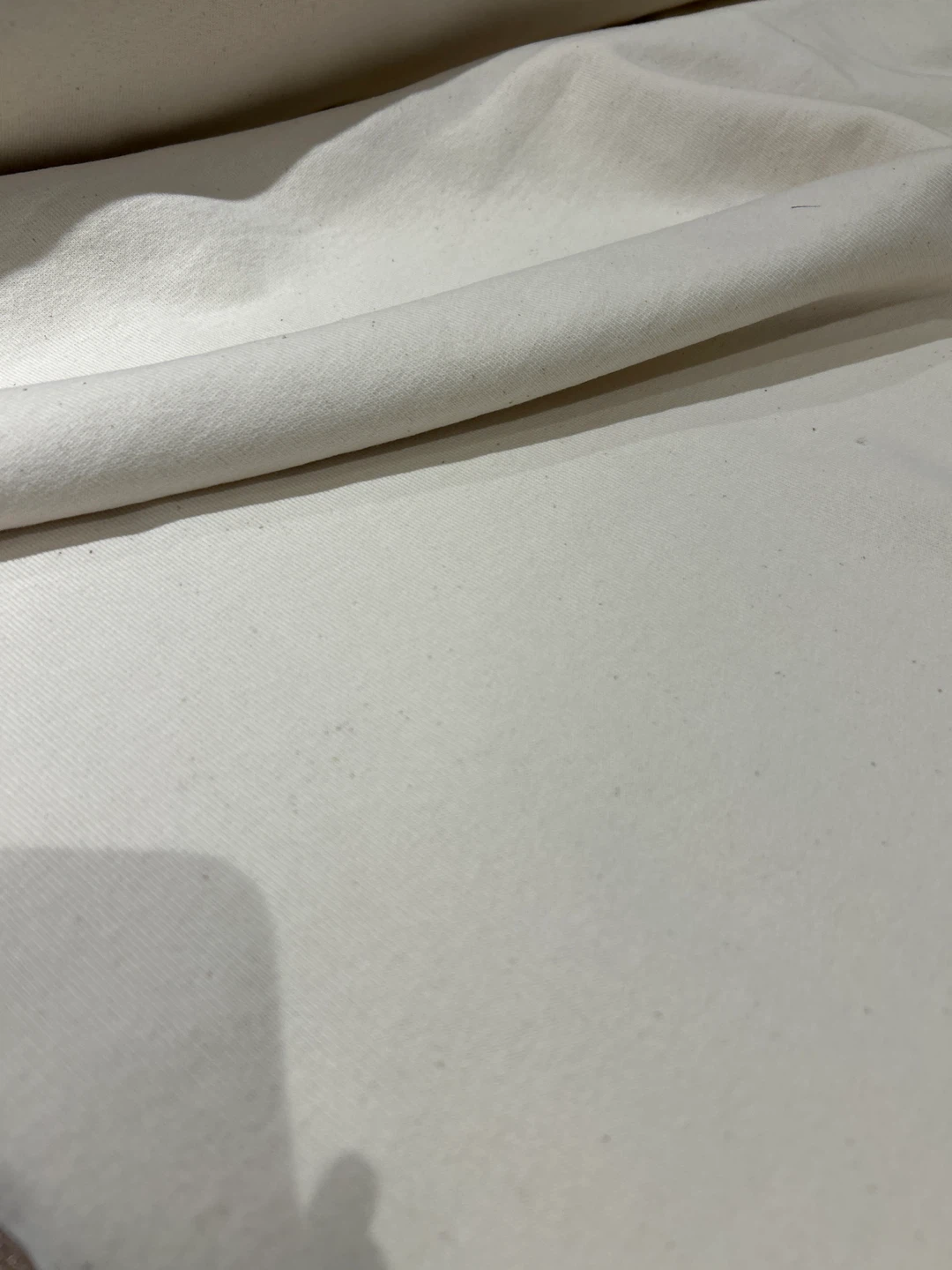 Natural Cotton Fleece Fabric - photo 2