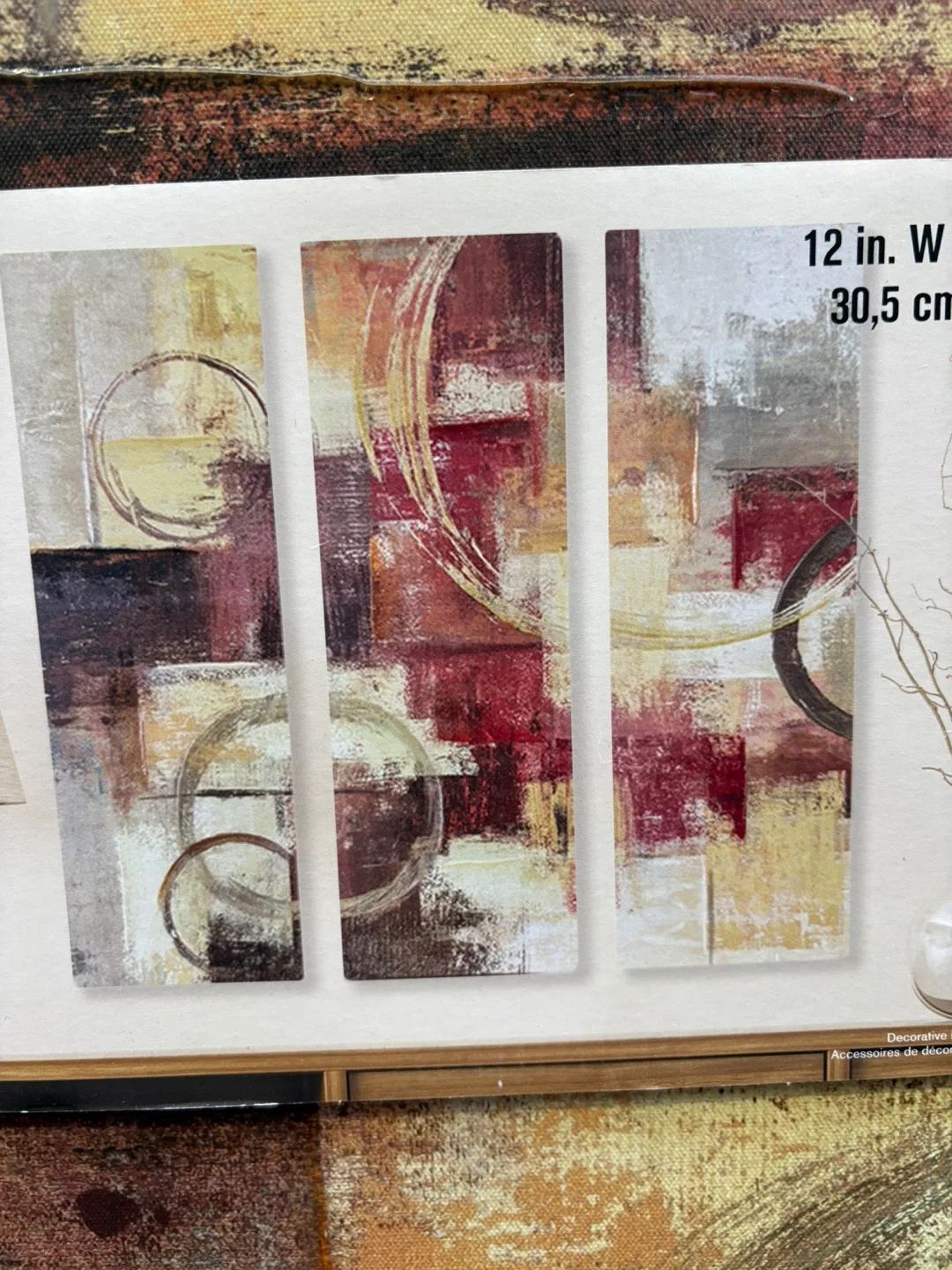 Home Trends 3-Piece Wall Decor Set - New in Box! image indicator(6)