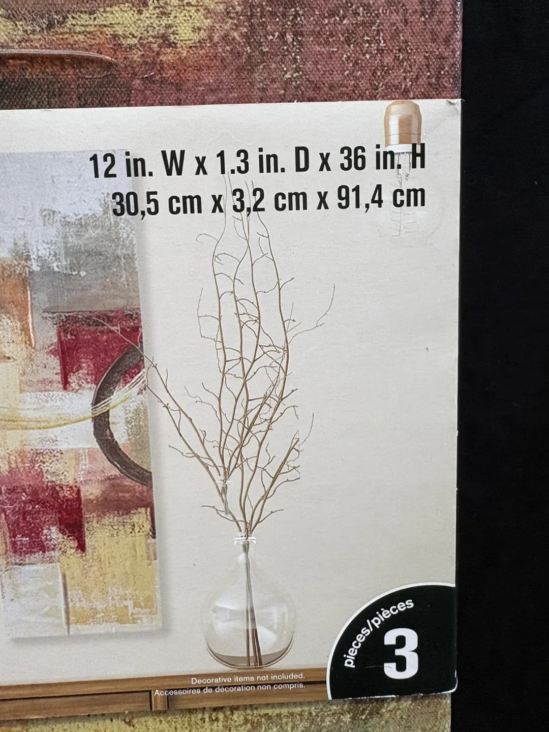 Home Trends 3-Piece Wall Decor Set - New in Box! image indicator(7)