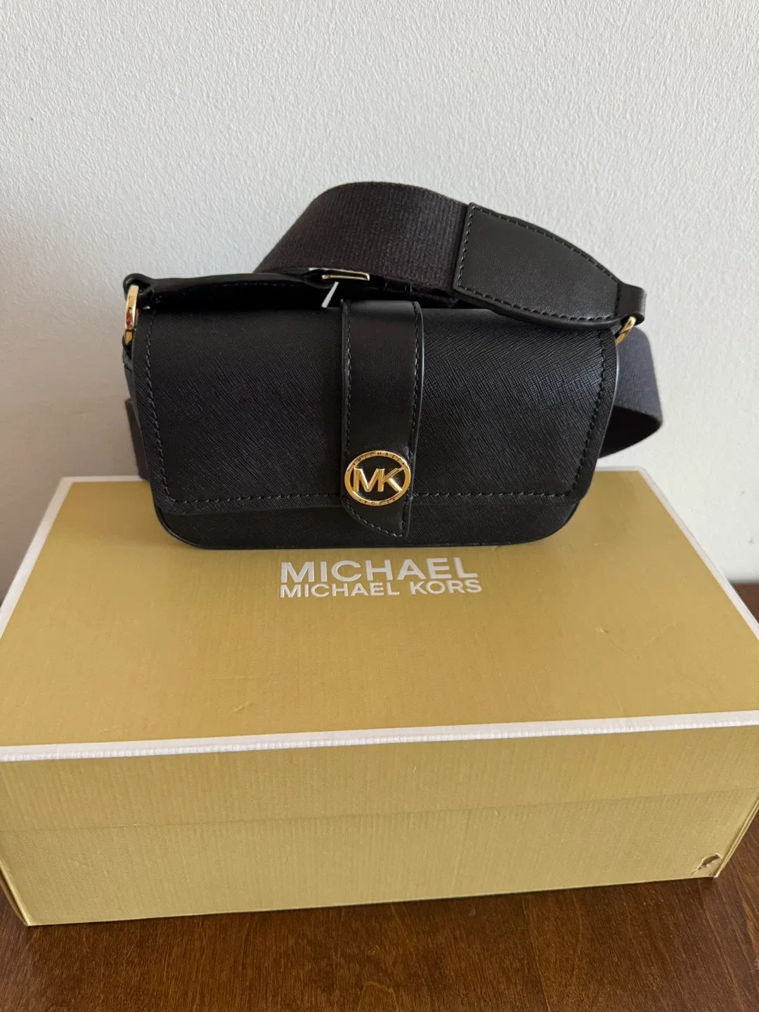 Michael Kors Black Crossbody Bag thumbnail