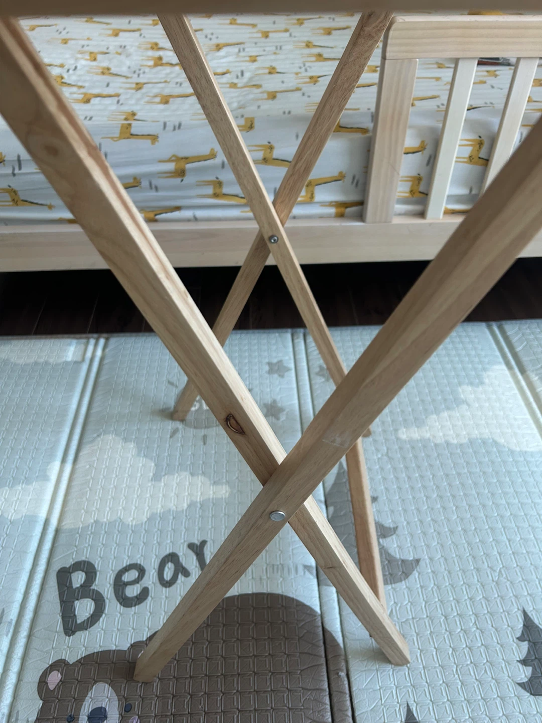 Folding Wooden Table - photo 3