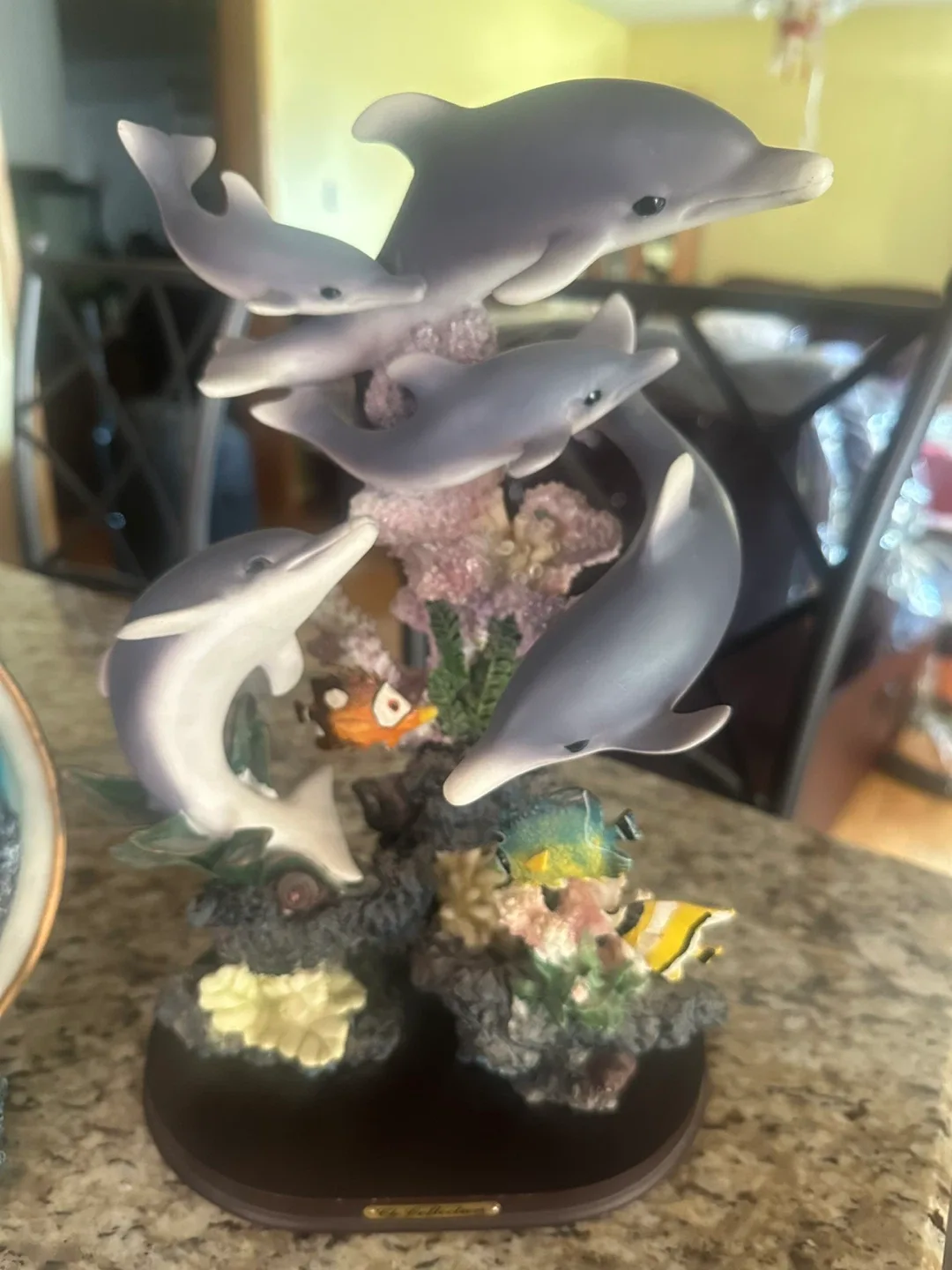 Dolphin Sculpture Figurine thumbnail