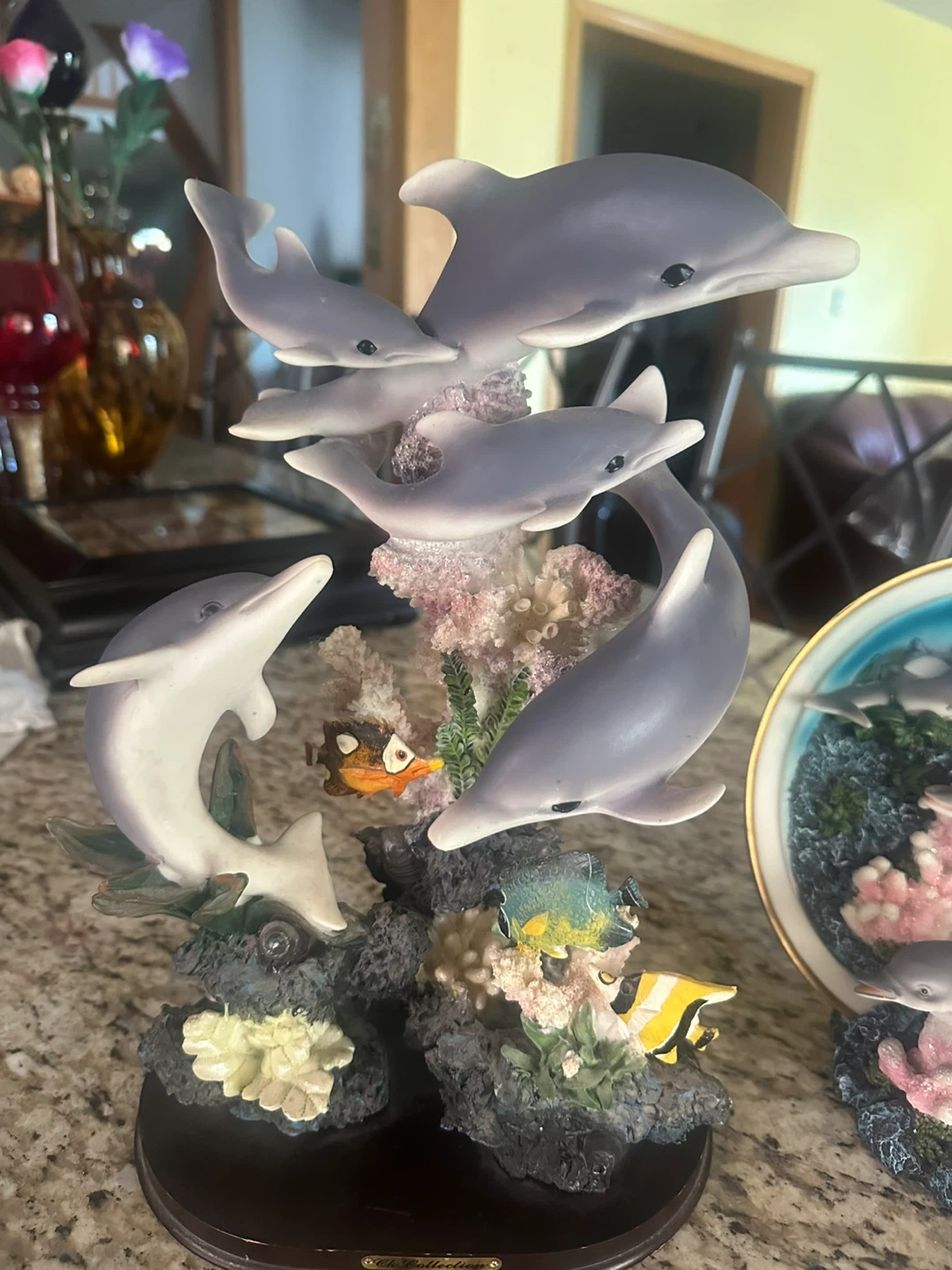 Dolphin Sculpture Figurine - photo 3