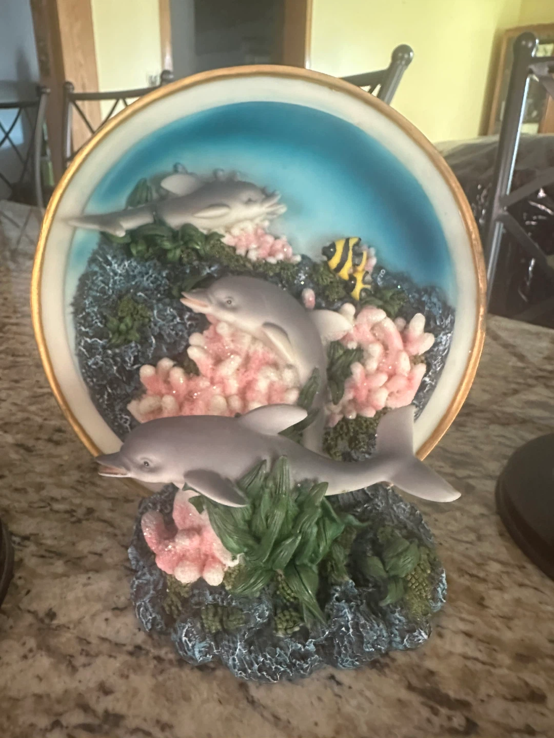 Dolphin Sculpture Figurine - photo 2