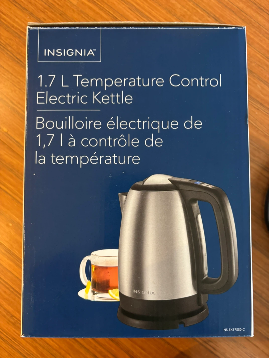 Insignia 1.7L Temperature Control Electric Kettle - photo 3