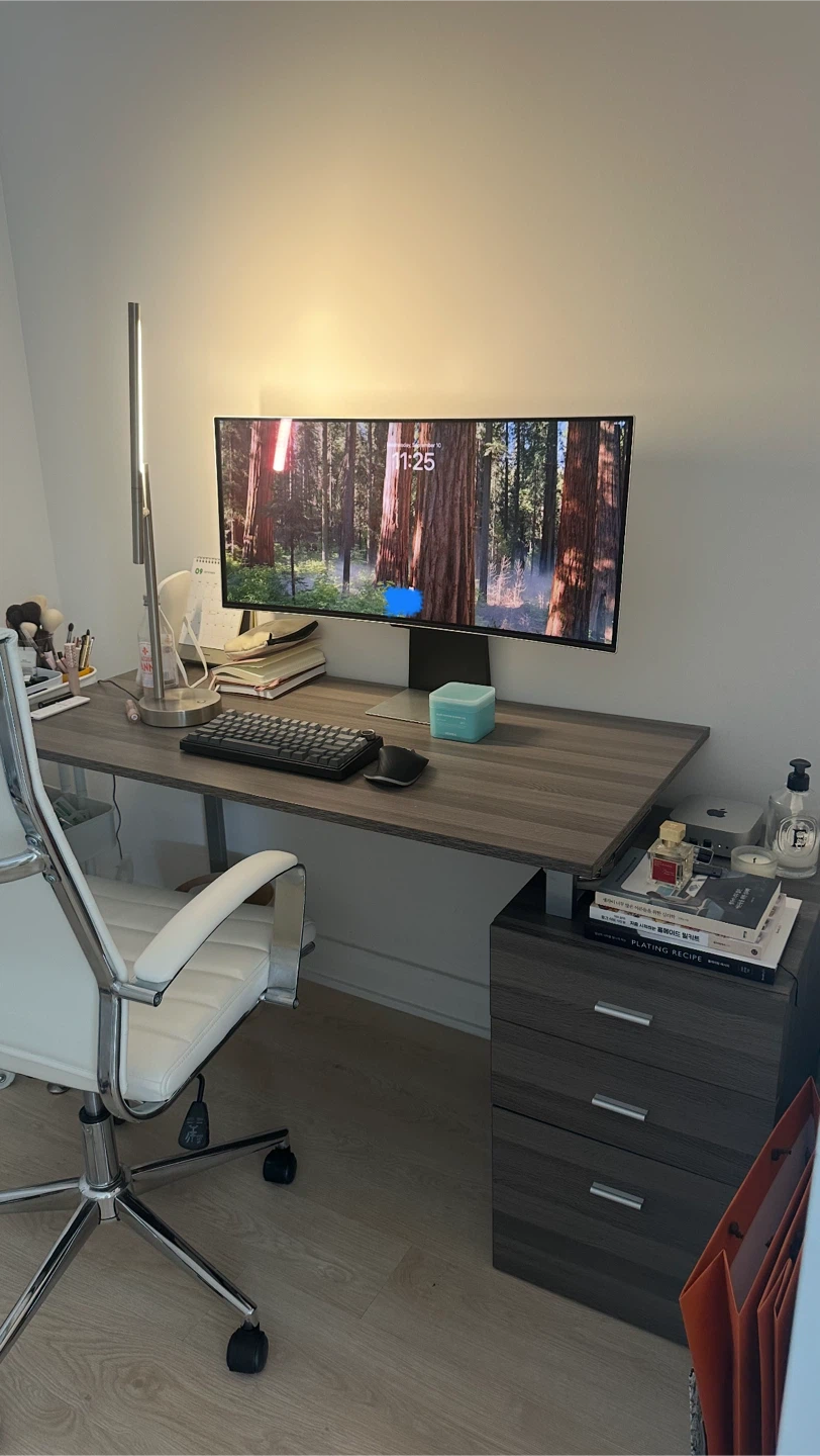 Office Desk with Drawer Unit
