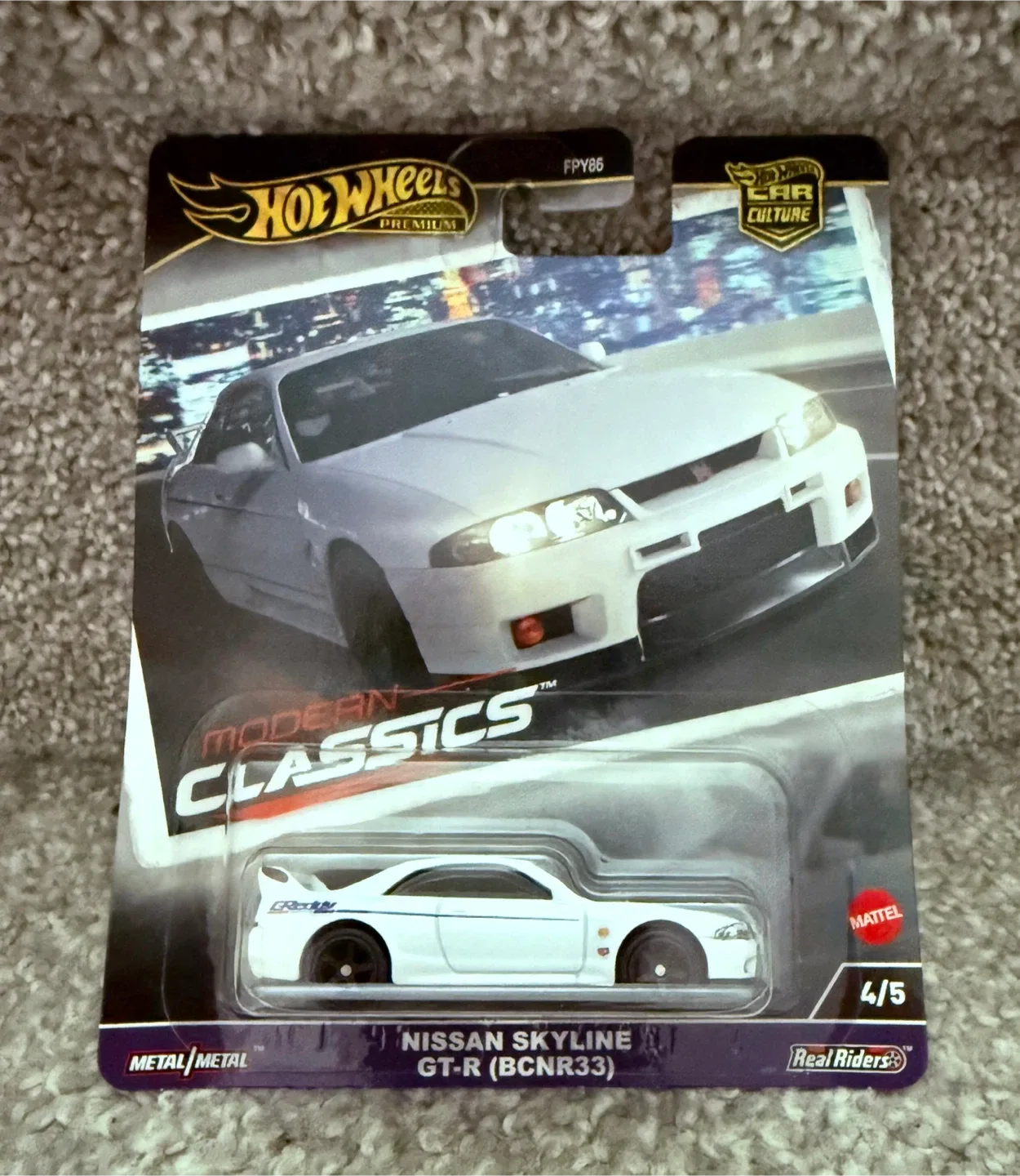 Hot Wheels Nissan Skyline GT-R (BCNR33)