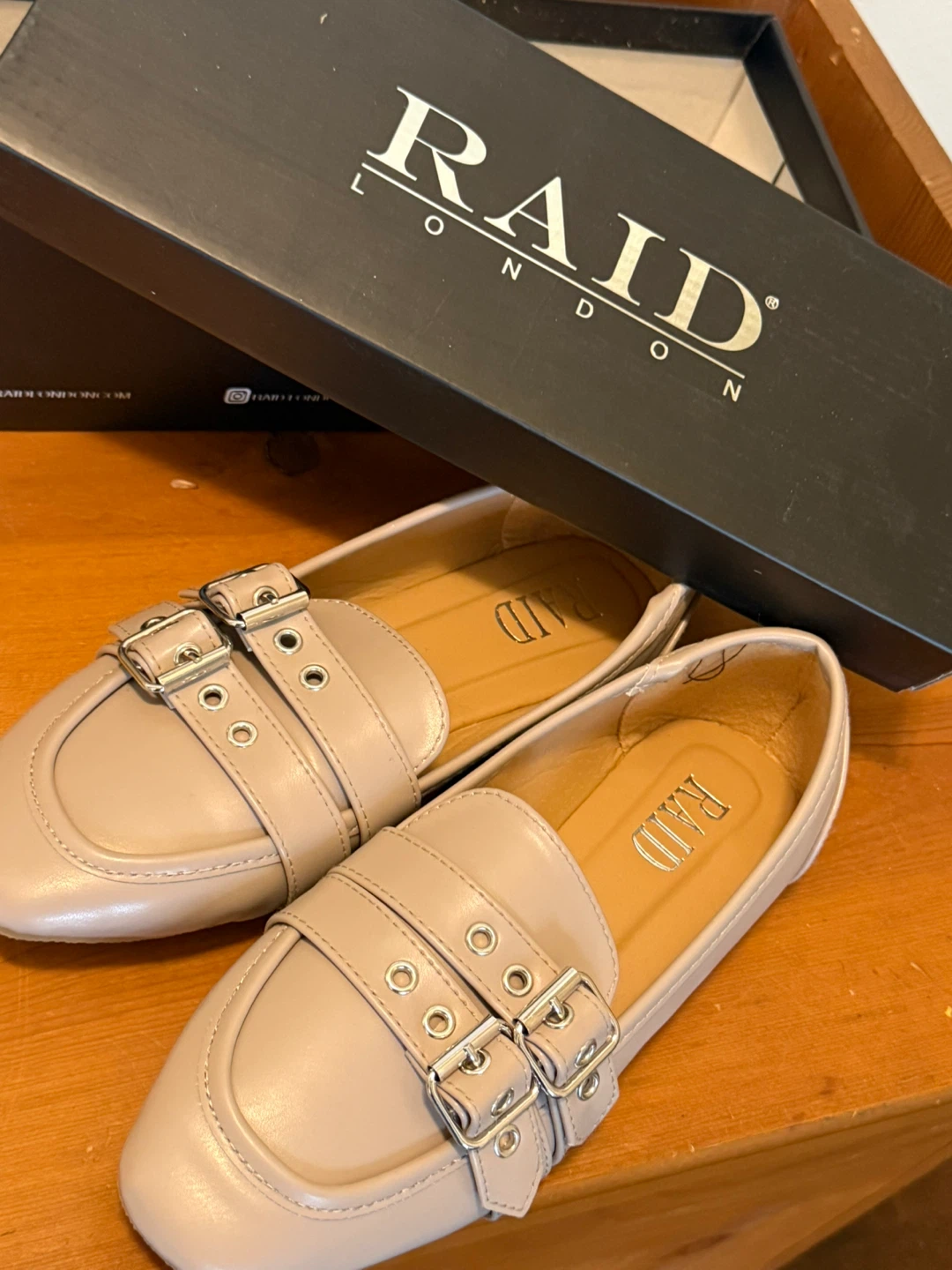Raid London Buckle Loafers with Box - photo 2