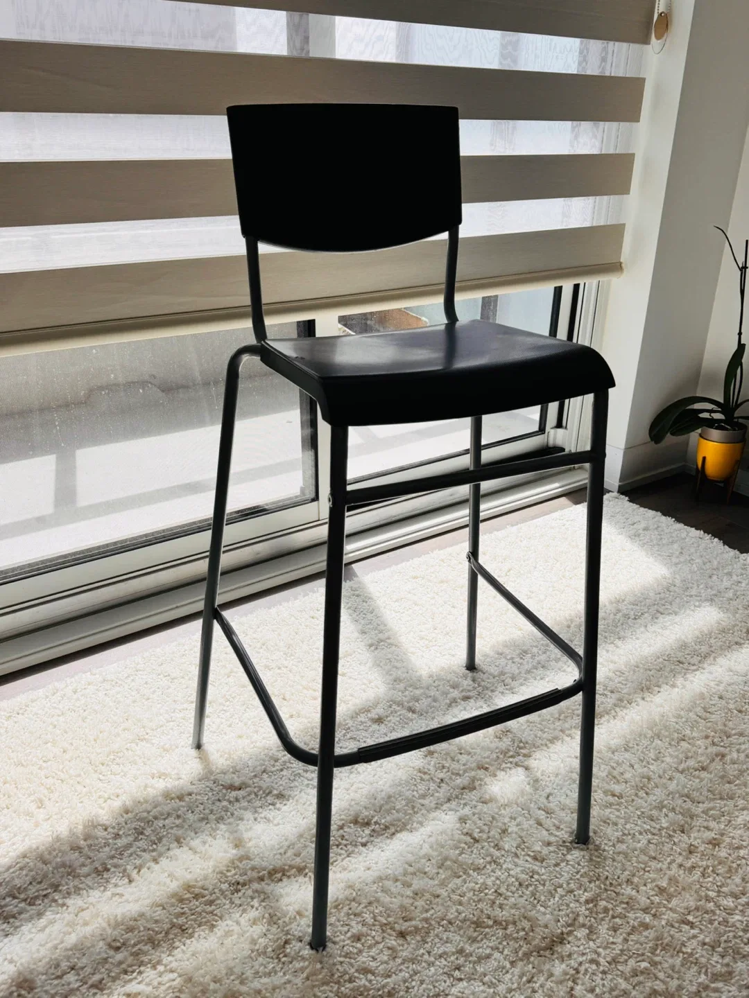 2 Bar Stool - Black thumbnail