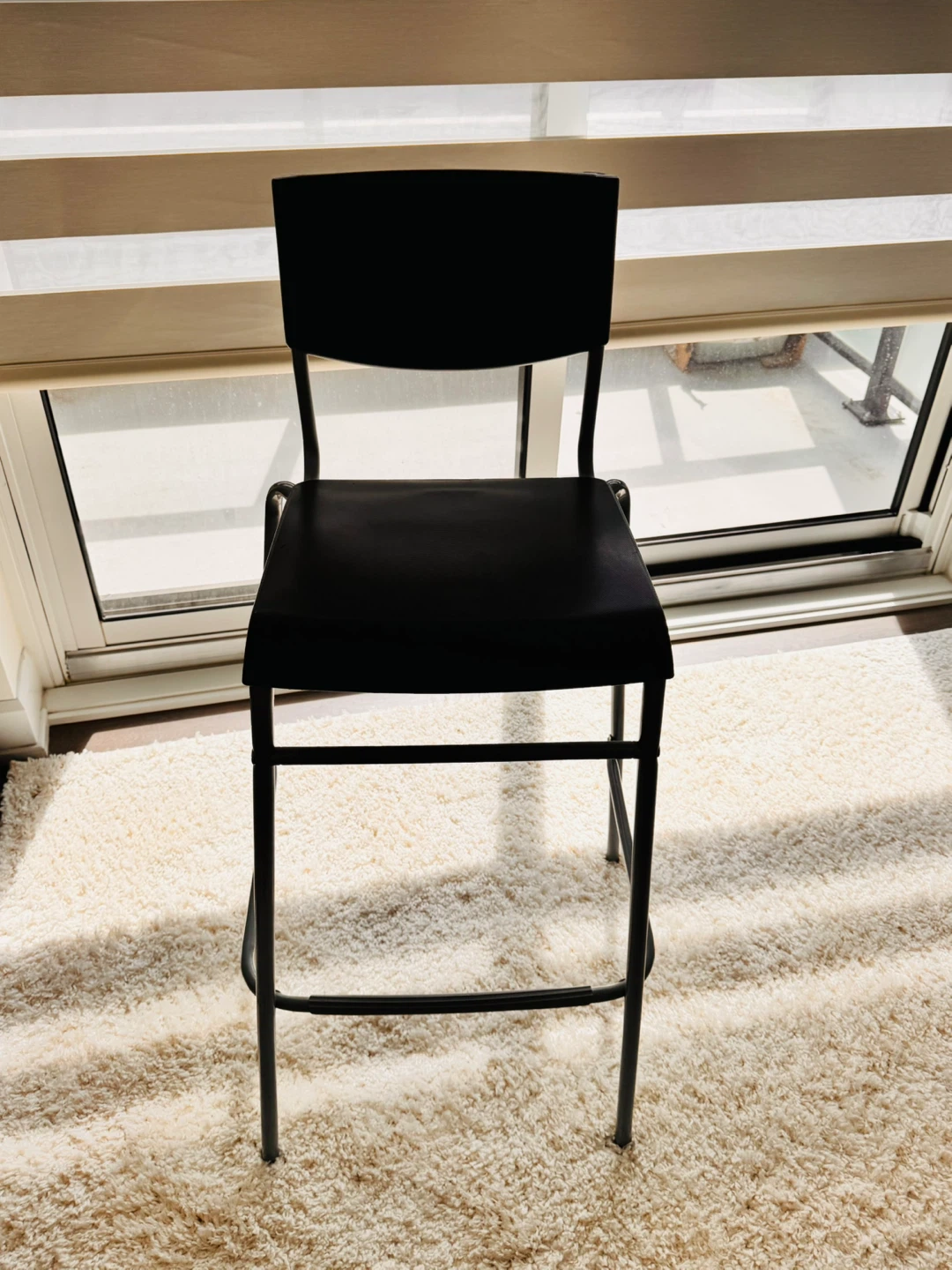 2 Bar Stool - Black - photo 2