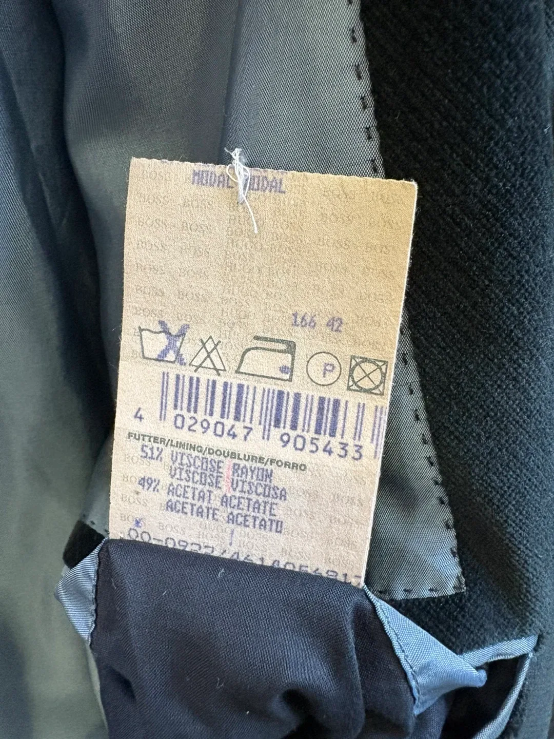 Hugo Boss Bodega Corduroy Blazer Size 42 image indicator(4)