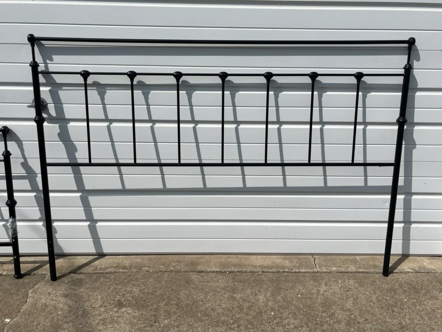 Wayfair Black Metal King Bed Frame (Complete) image indicator(2)