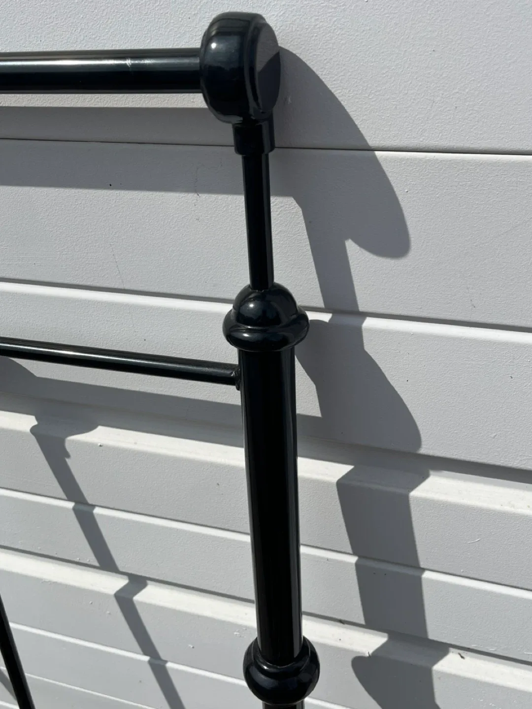 Wayfair Black Metal King Bed Frame (Complete) image indicator(4)