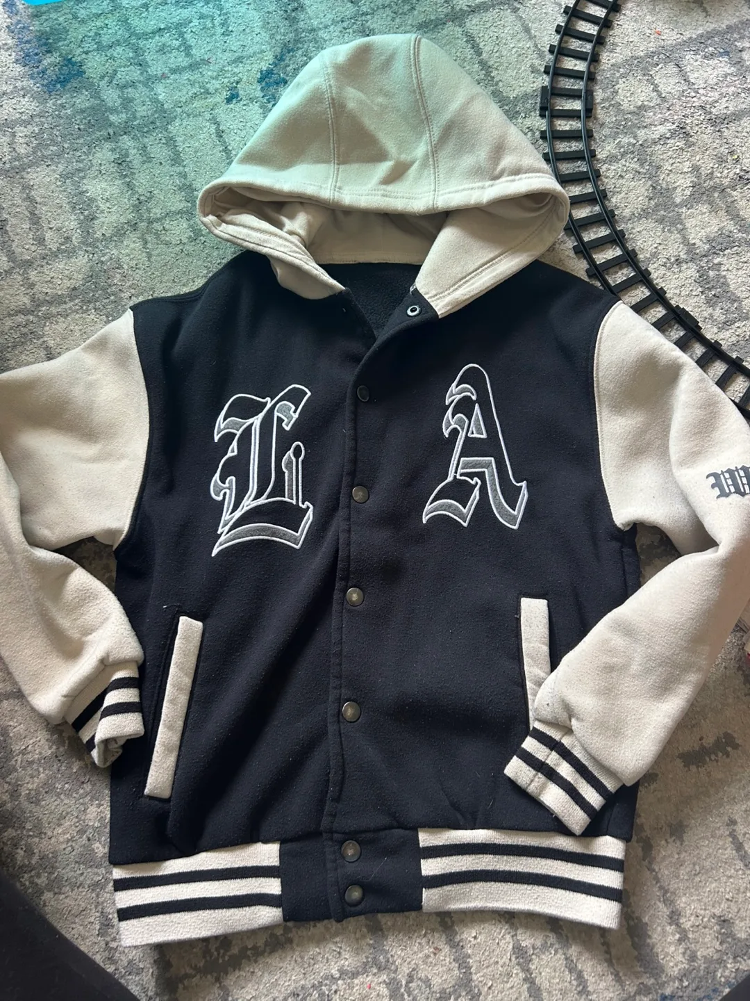 LA Varsity Jacket - Size M youth thumbnail