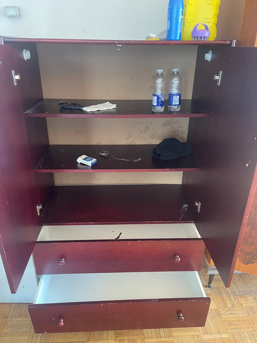 Wardrobe with Shelves and Drawers