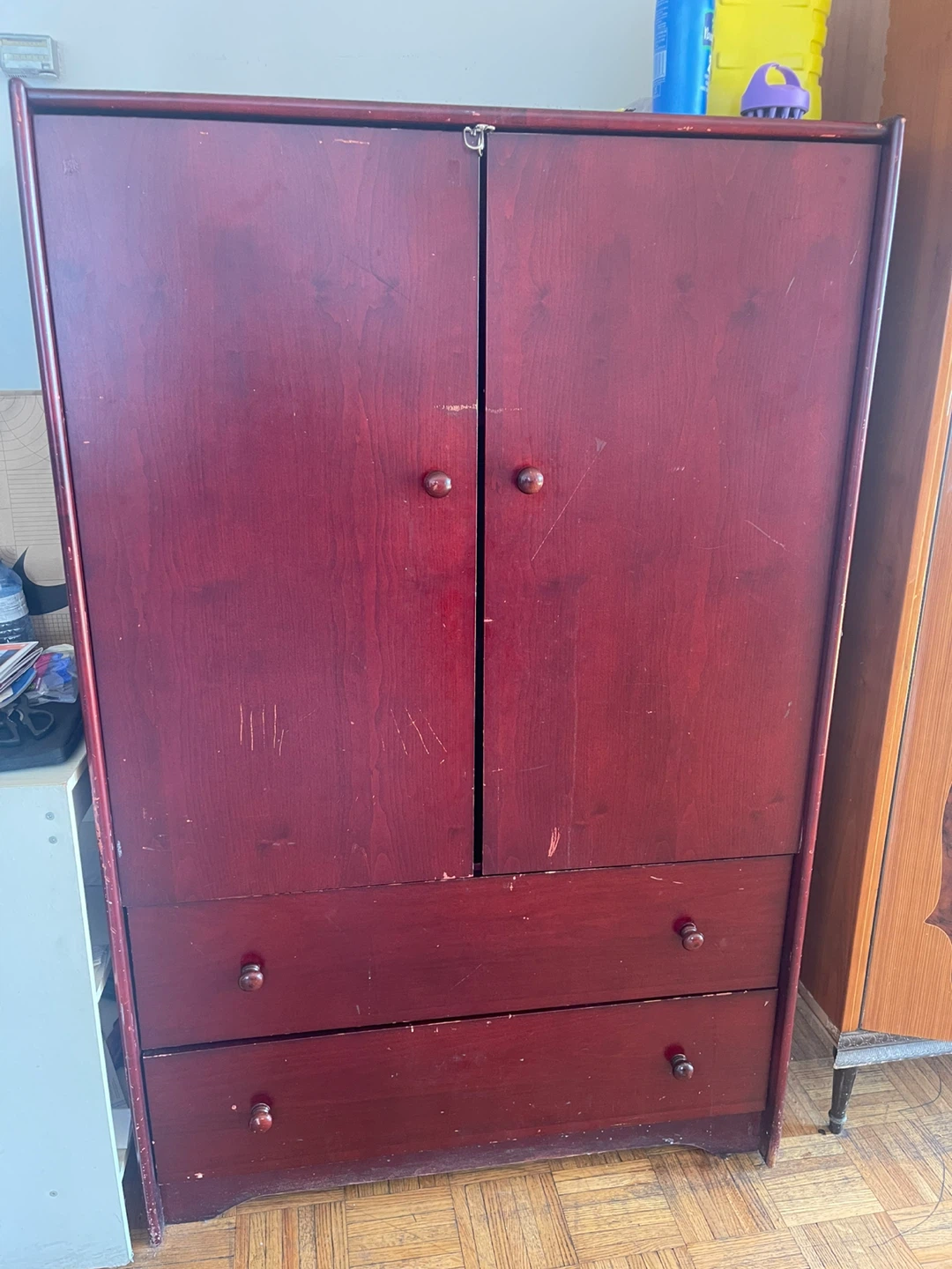 Wardrobe with Shelves and Drawers - photo 2