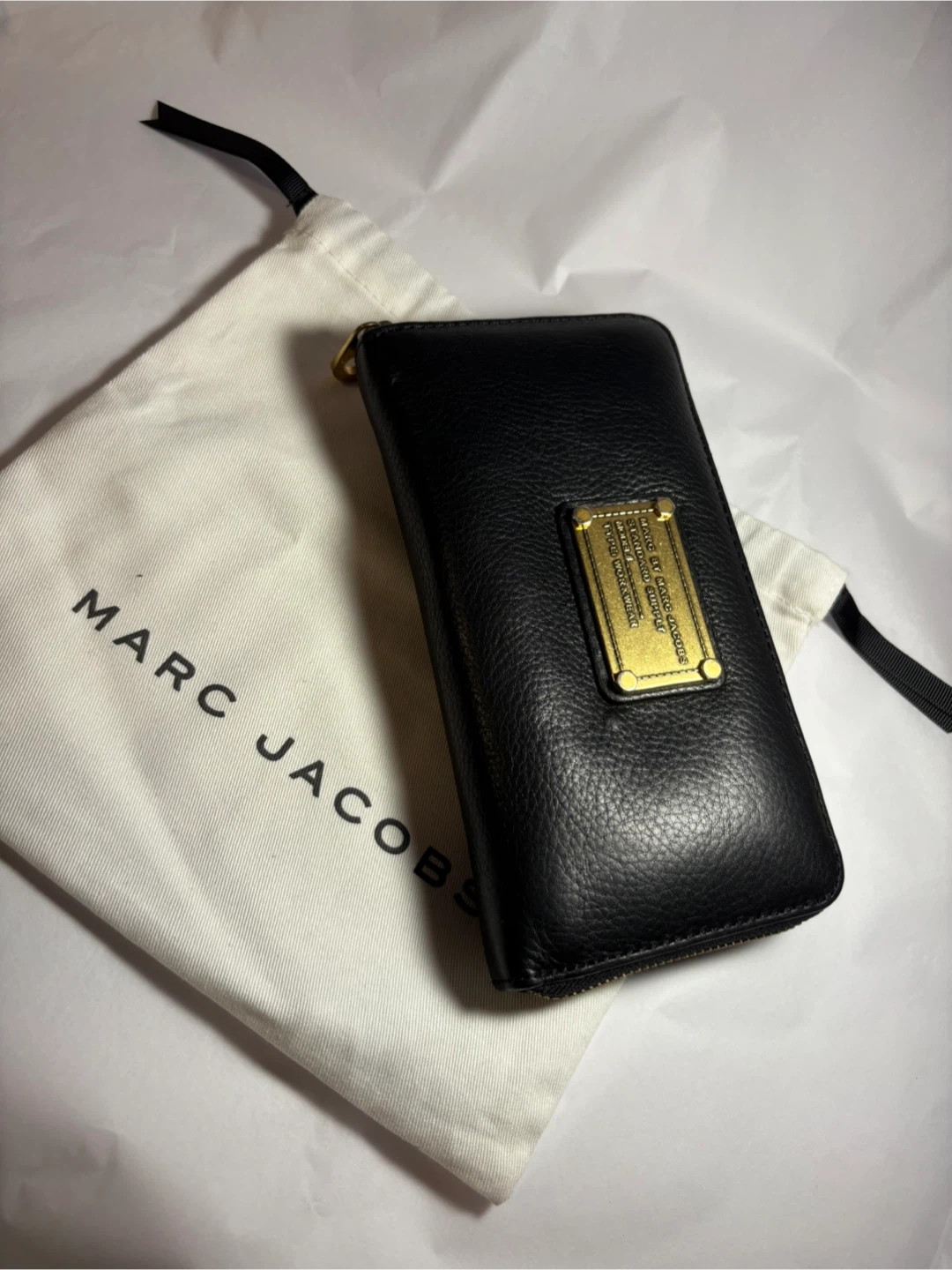 Marc by Marc Jacobs Black Leather Wallet