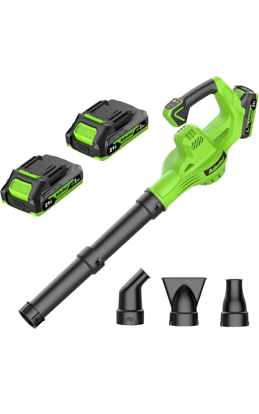 Adedad 21V Cordless Leaf Blower with 2 Batteries thumbnail