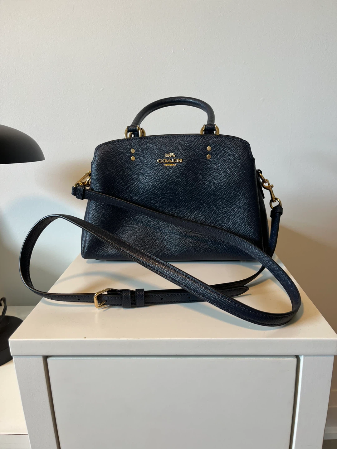 Coach Lillie Carryall Handbag - Midnight Blue - photo 2