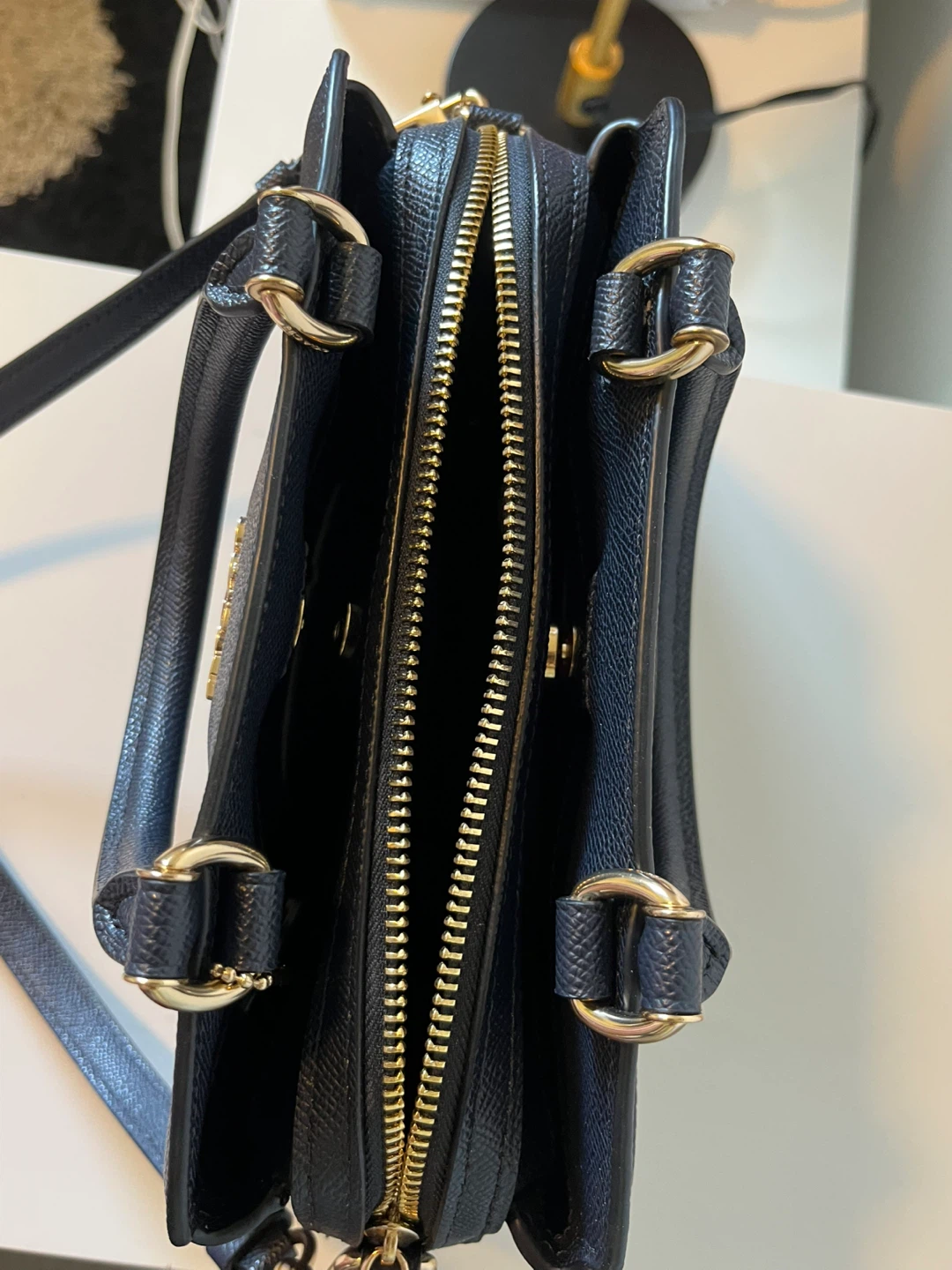 Coach Lillie Carryall Handbag - Midnight Blue - photo 3