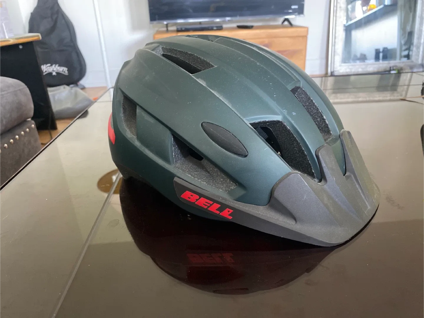 Bell Bike Helmet - Dark green thumbnail