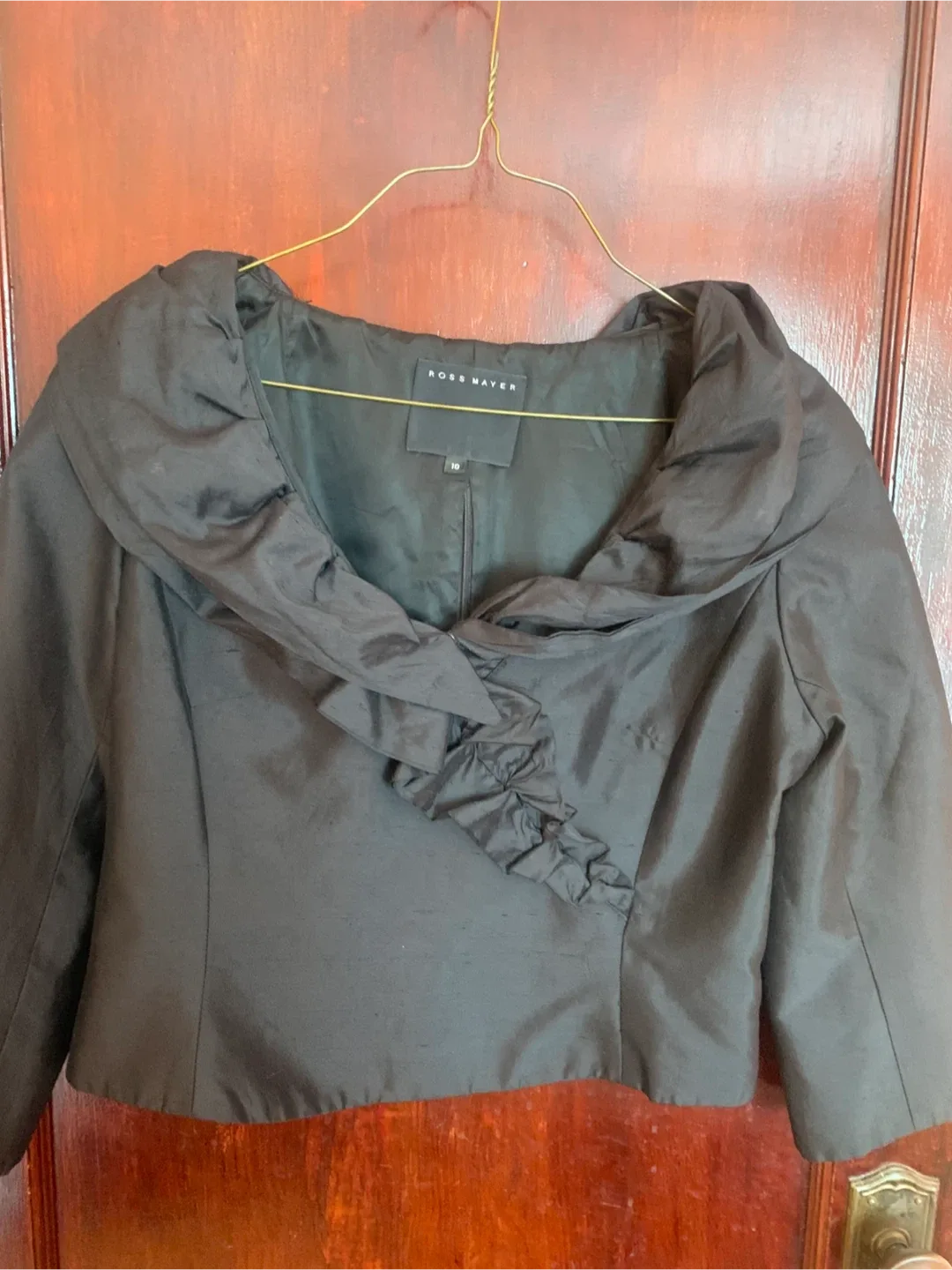 Ross Mayer Silk blouse- Size 10 thumbnail