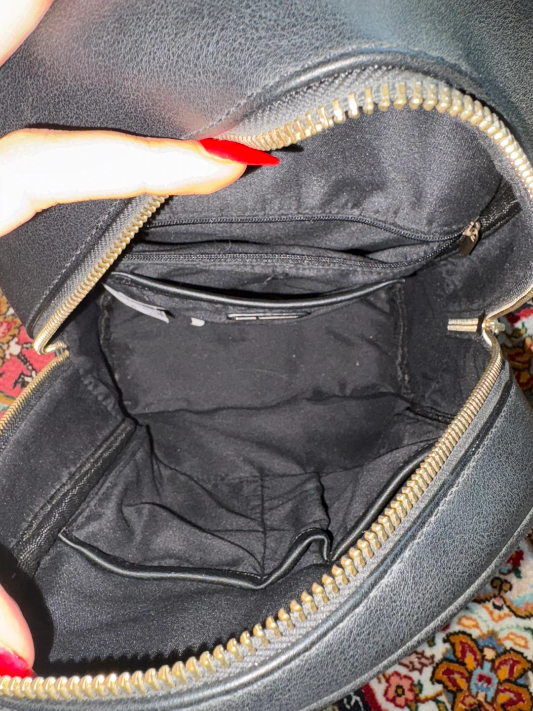 Aldo Black Charm Mini Backpack - photo 3