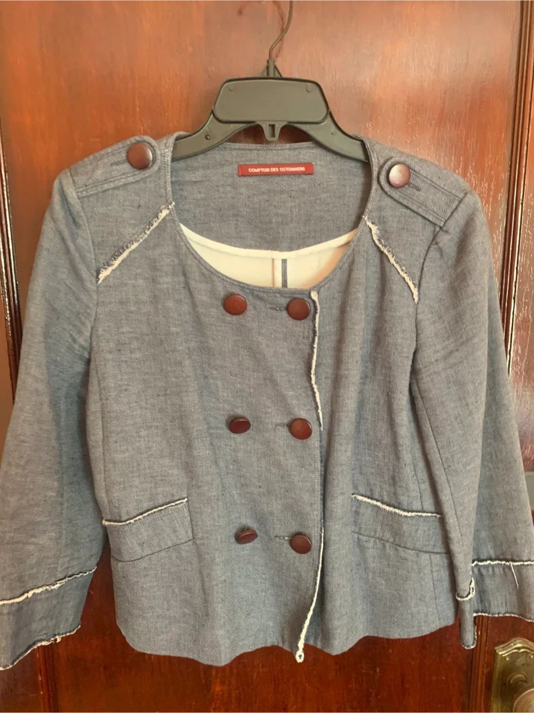 Comptoir des Cotonniers Blue Jacket thumbnail