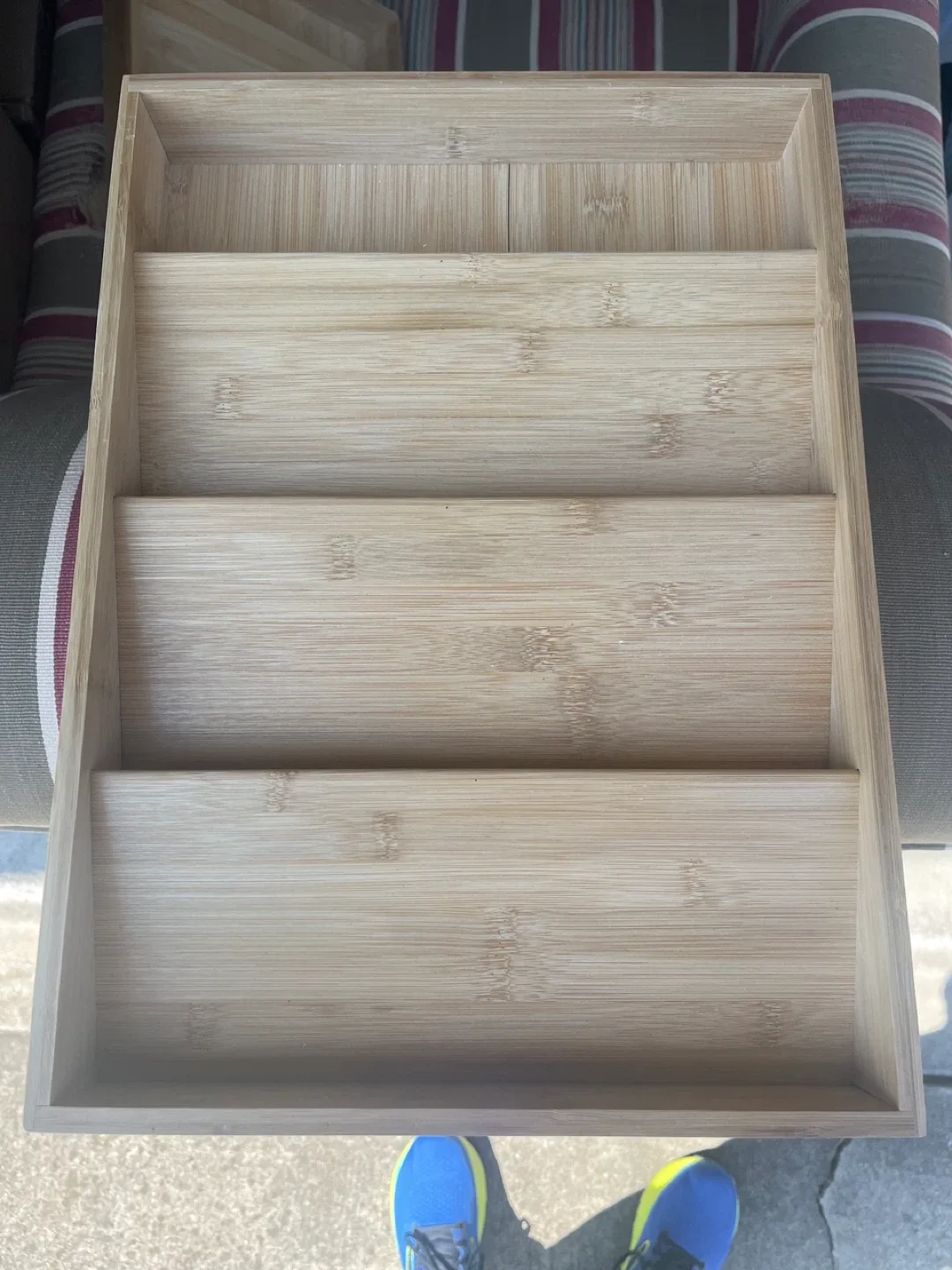 Huntington Home Bamboo Drawer (Spice) Organizer image indicator(6)