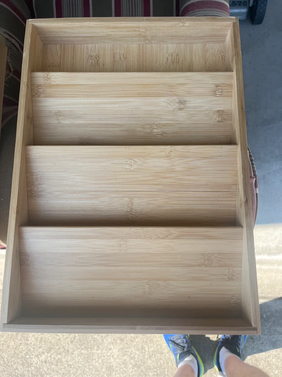 Huntington Home Bamboo Drawer (Spice) Organizer image indicator(3)