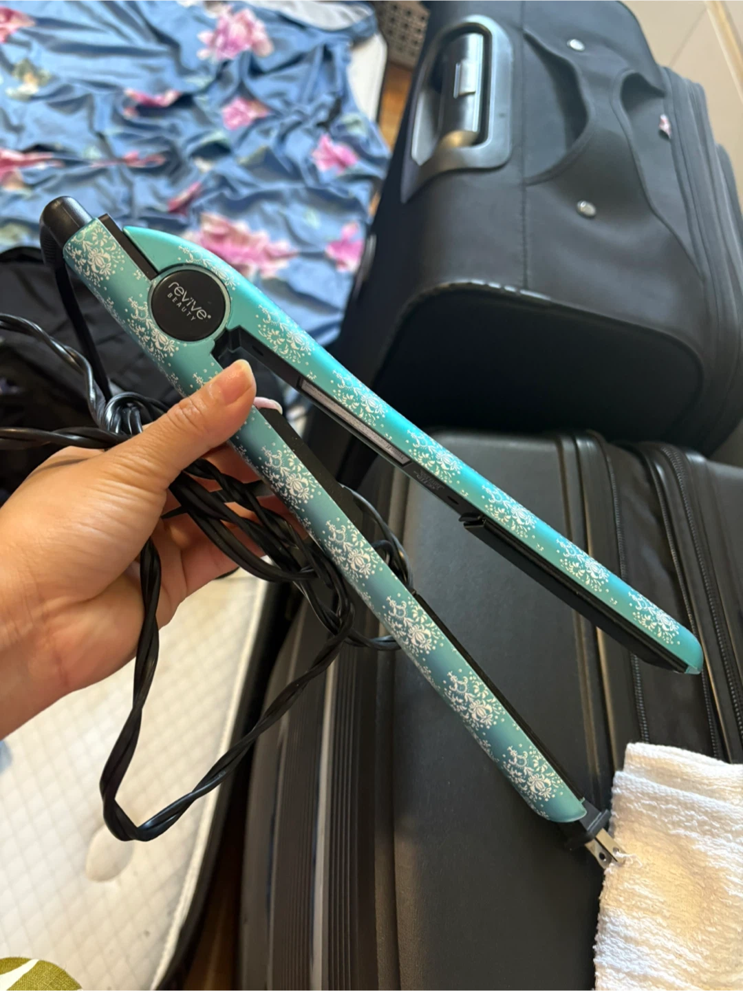 Revive Beauty Hair Straightener - Floral Design