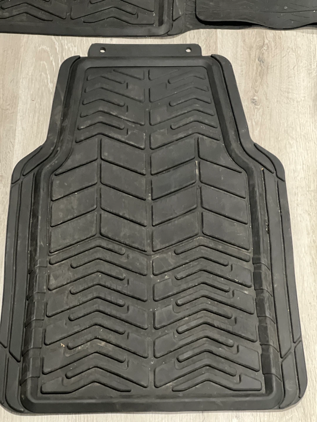 Black Rubber Car Floor Mats - Full Set - photo 4