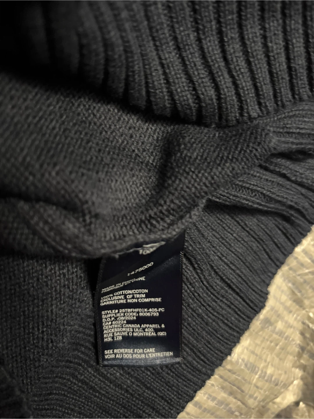 Tommy Hilfiger boy’s Sweater - Navy Blue L - photo 2