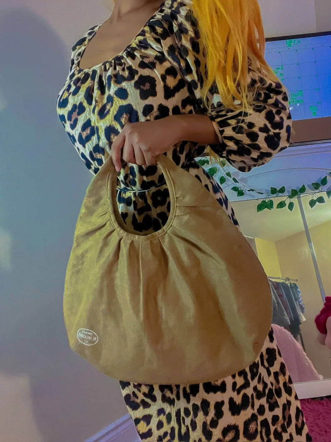 DKNY Suede Hobo Bag image indicator(3)