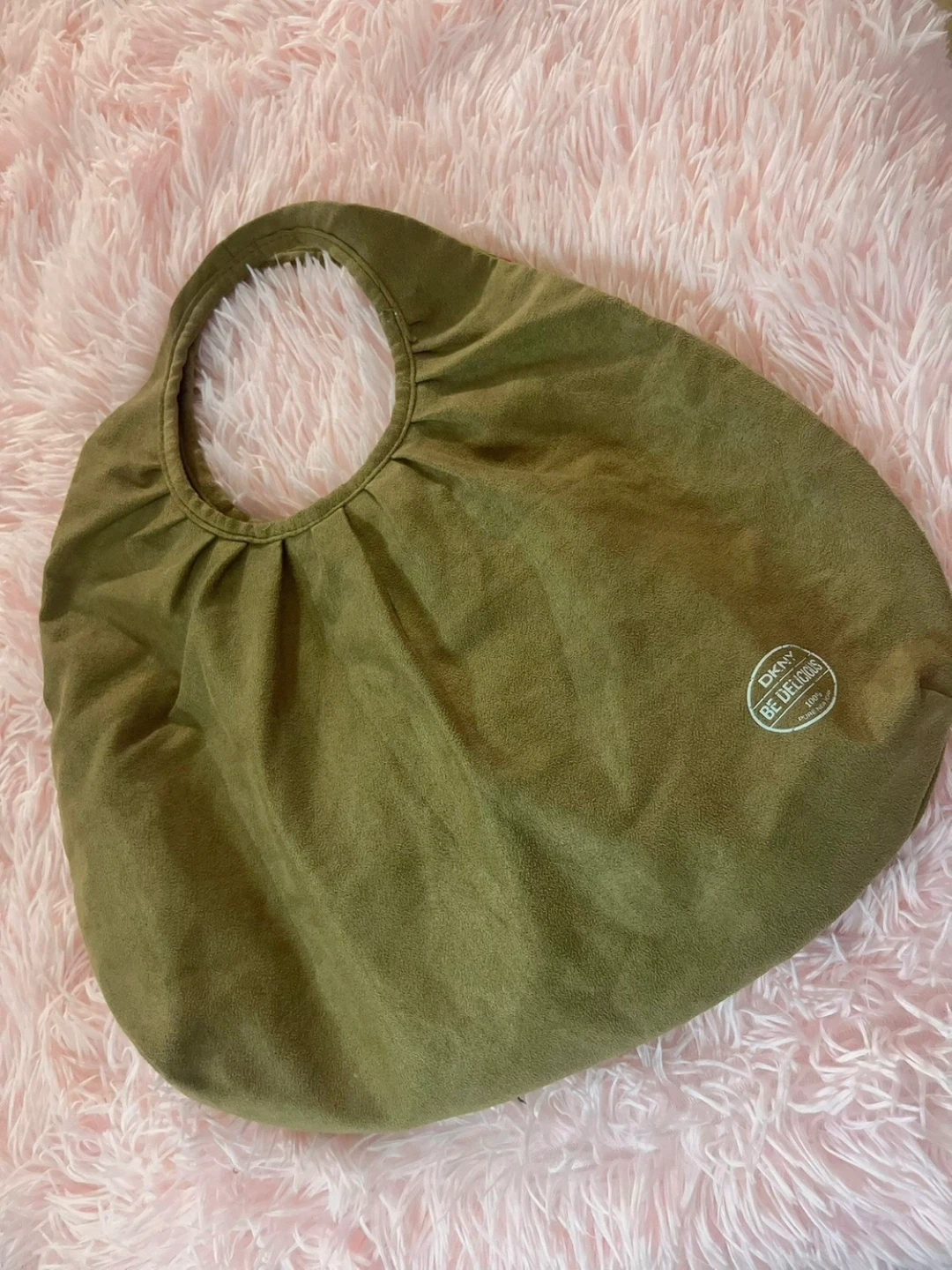 DKNY Suede Hobo Bag