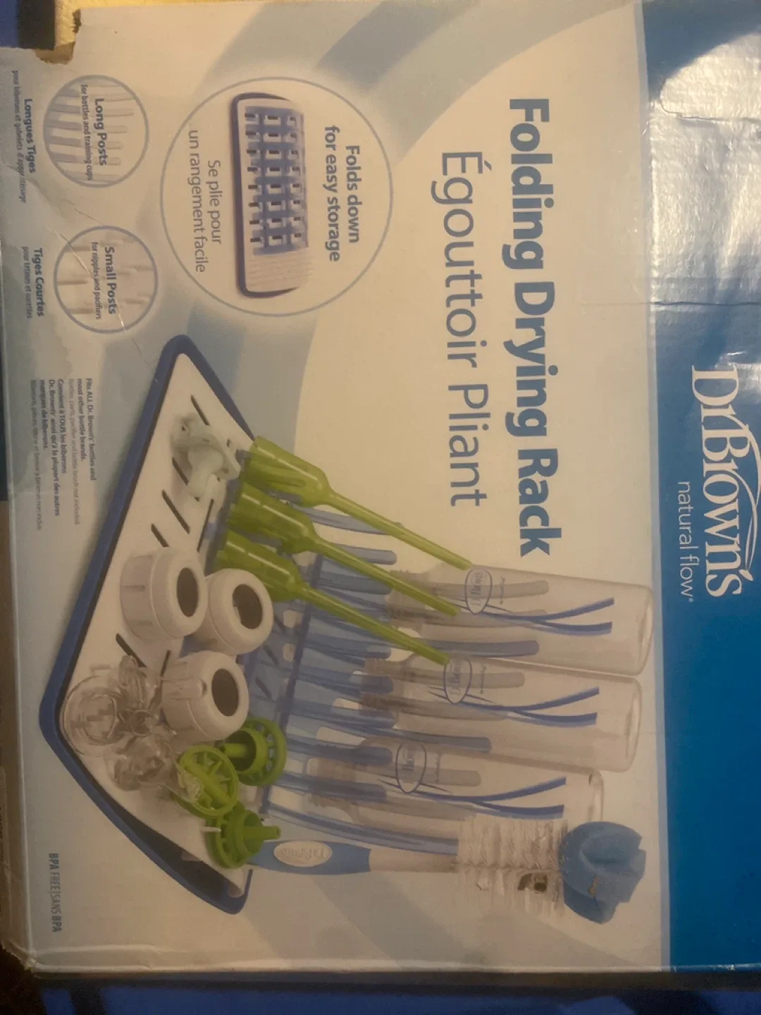 Dr. Brown's Folding Drying Rack thumbnail