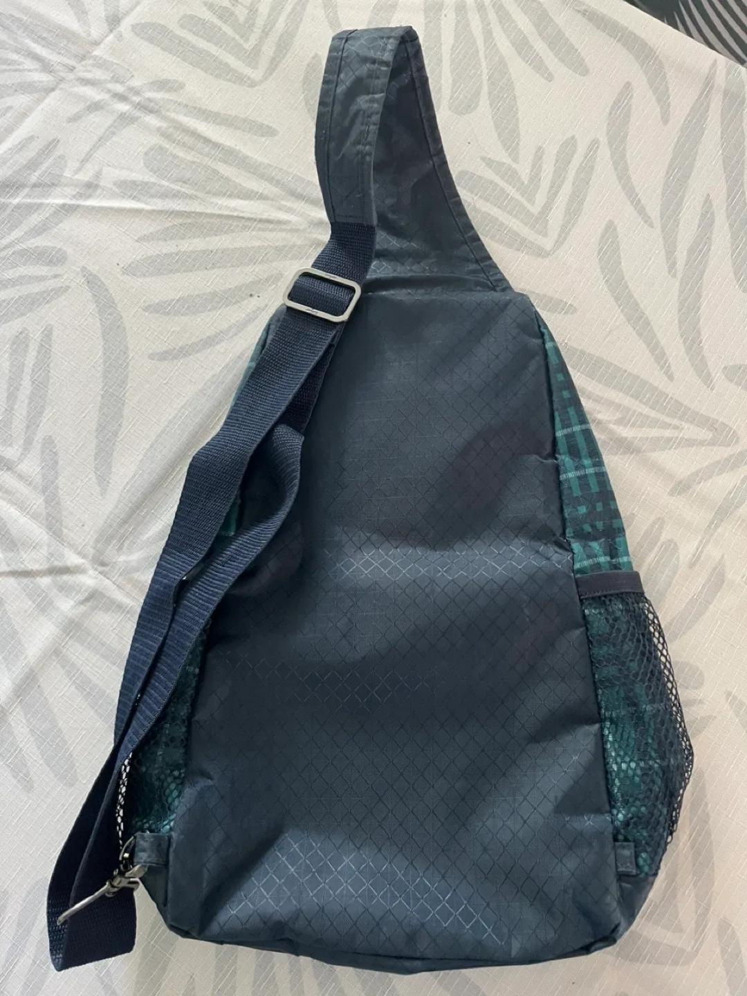 Thirty-One Sling Bag - Green Plaid image indicator(2)